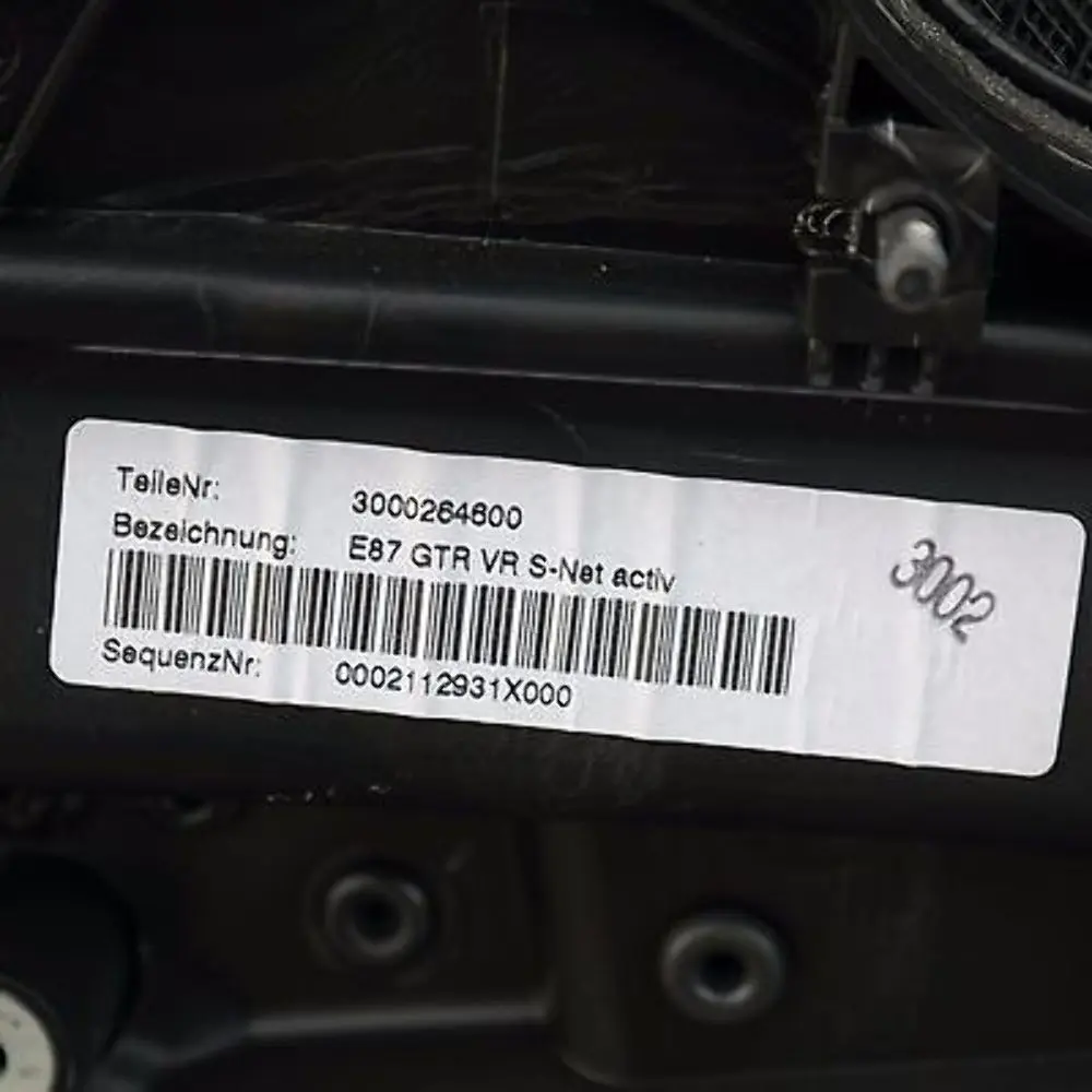 BMW 1 Reihe E87 LCI E87N Türverkleidung Stoff vorn rechts ACTIVE BLUE - SKU 9121148 - Teilenummer 51419121148