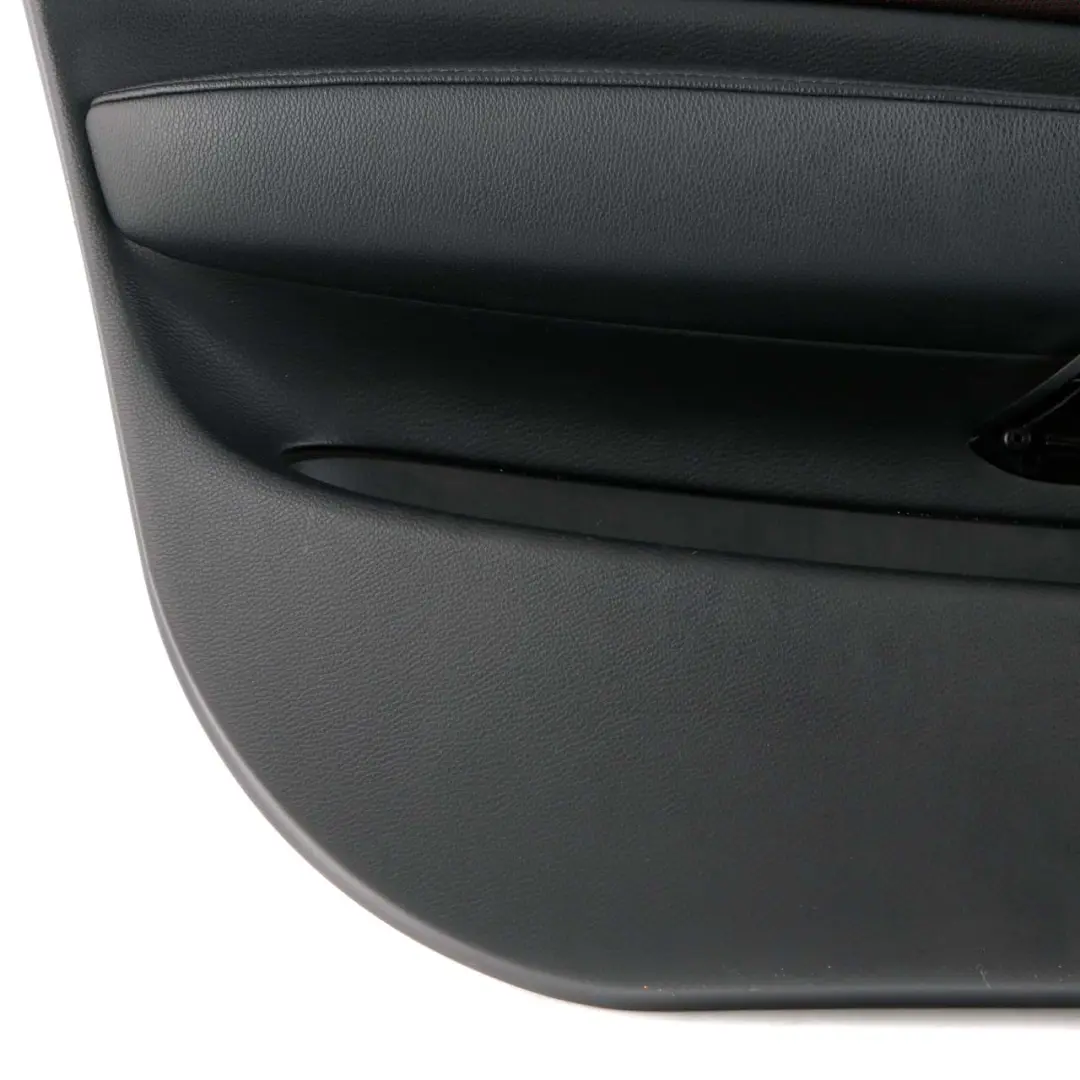 BMW E87 LCI Front Left N/S Door Card Trim Panel Fabric Network Cranberry-Red - SKU 9121149 - Part number 9121149