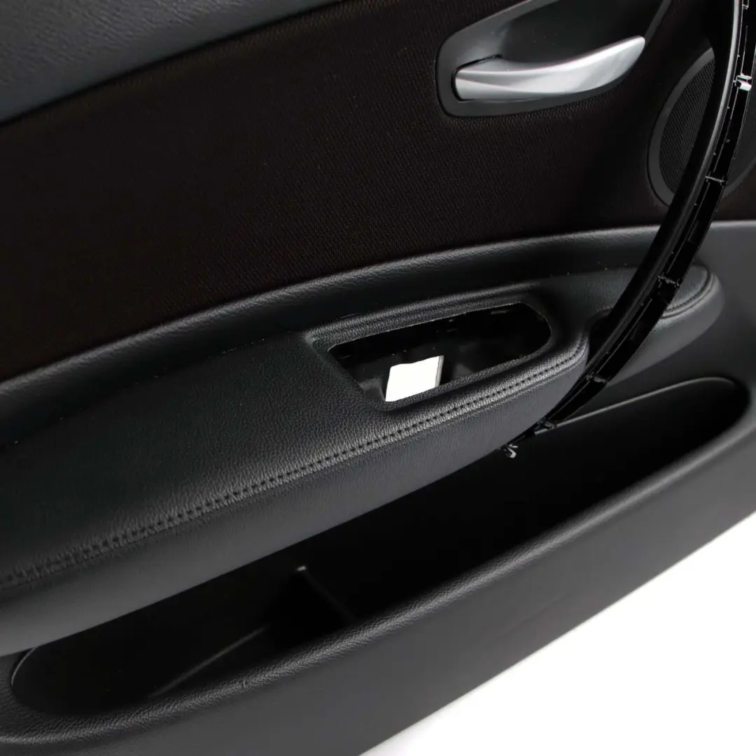 BMW E87 LCI Front Left N/S Door Card Trim Panel Fabric Network Cranberry-Red - SKU 9121149 - Part number 9121149