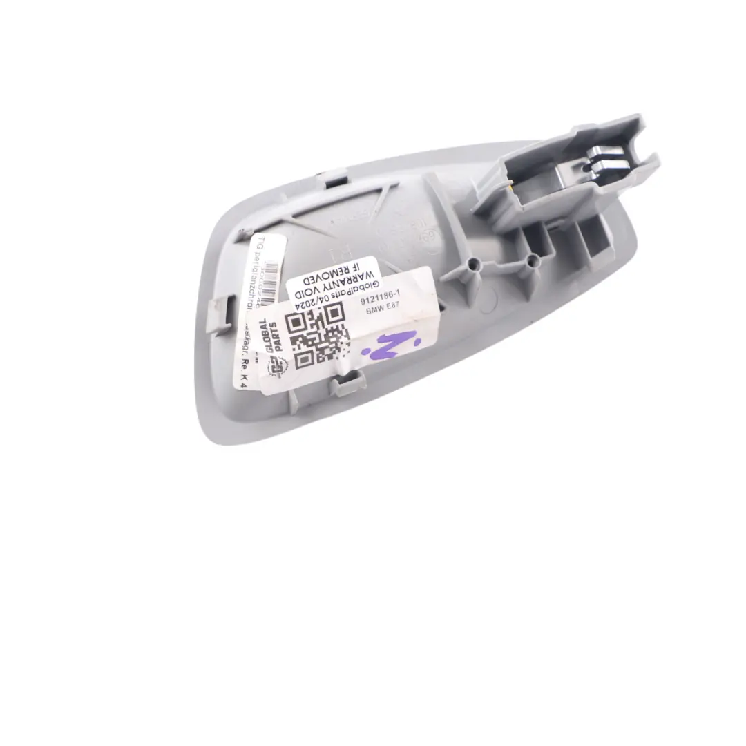 Door Handle BMW E81 E82 E87 Interior Inner Front Right O/S Alaska Grey 6962102 to with Part number 6980096 Door Handle BMW E81 E82 E87 Interior Inner Front Right O/S Alaska Grey 6962102 - SKU 6980096 - Part number 6980096