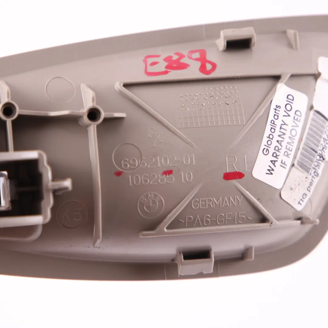Door Handle BMW E81 E87 LCI Interior Inner Front Right O/S Beige 6962102  - SKU 9121186 - Part number 9121186