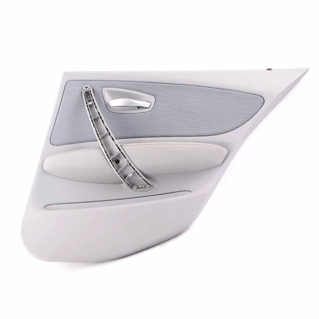 BMW E87 LCI Carte De Porte Arrière Droite Trim Panel Fabric Elektra Alaska Grey