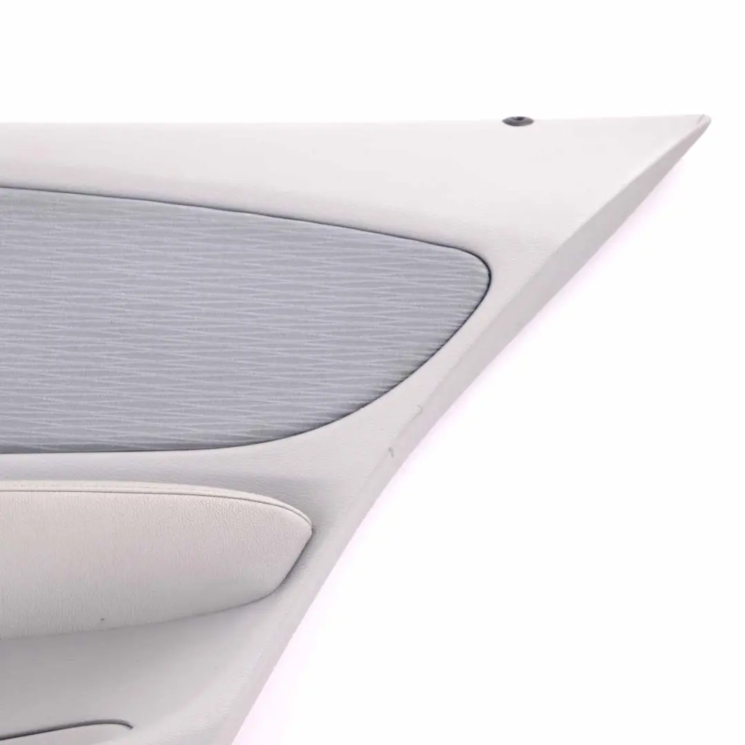Door Card Rear Right O/S Trim Panel Fabric Elektra Alaska Grey to BMW E87 LCI with Part number 9121192 BMW E87 LCI Door Card Rear Right O/S Trim Panel Fabric Elektra Alaska Grey - SKU 9121192 - Part number 9121192