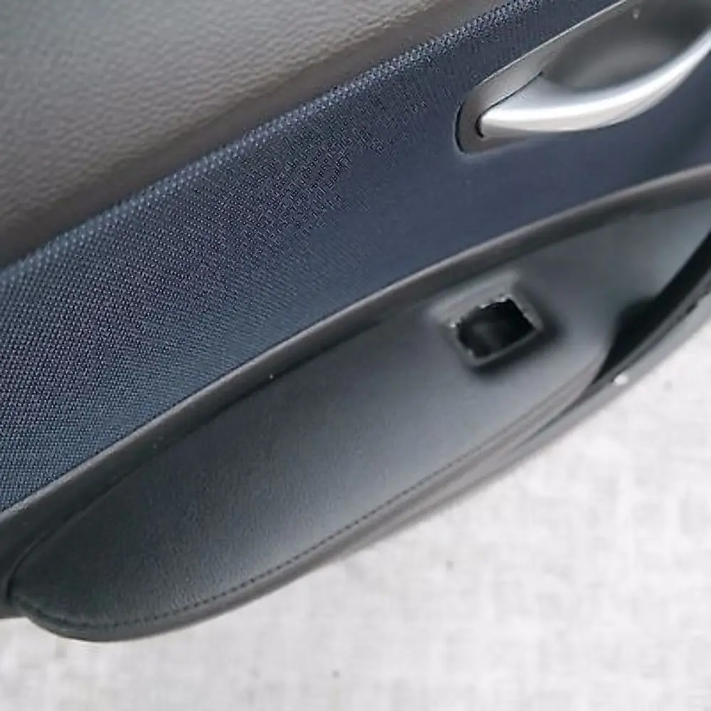 Pannello Porta Posteriore Tessuto SX Active Blu per BMW E87 LCI E87N con numero di parte 51419121195 BMW E87 LCI E87N Pannello Porta Posteriore Tessuto SX Active Blu - SKU 9121195 - Numero di parte 51419121195