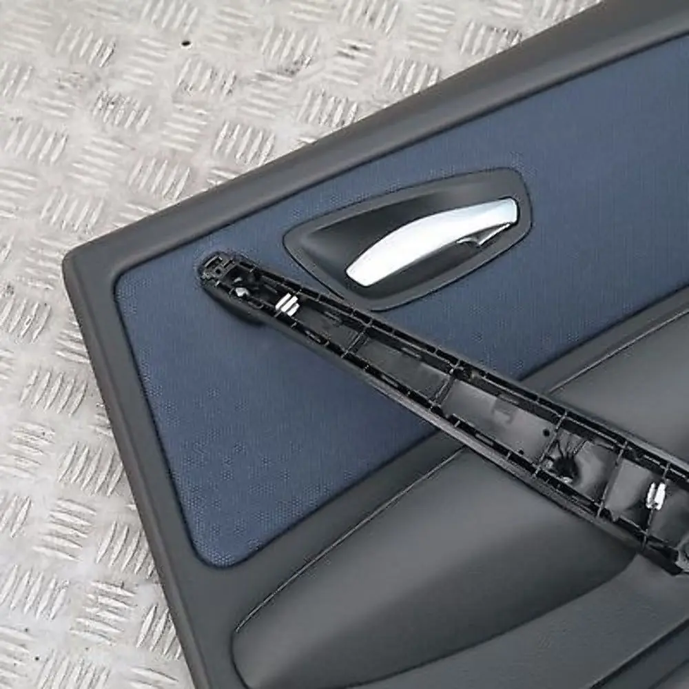 BMW 1 SERIES E87 LCI E87N DOOR CARD LINING PANEL REAR RIGHT O/S ACTIVE BLUE - SKU 9121196 - Part number 51419121196