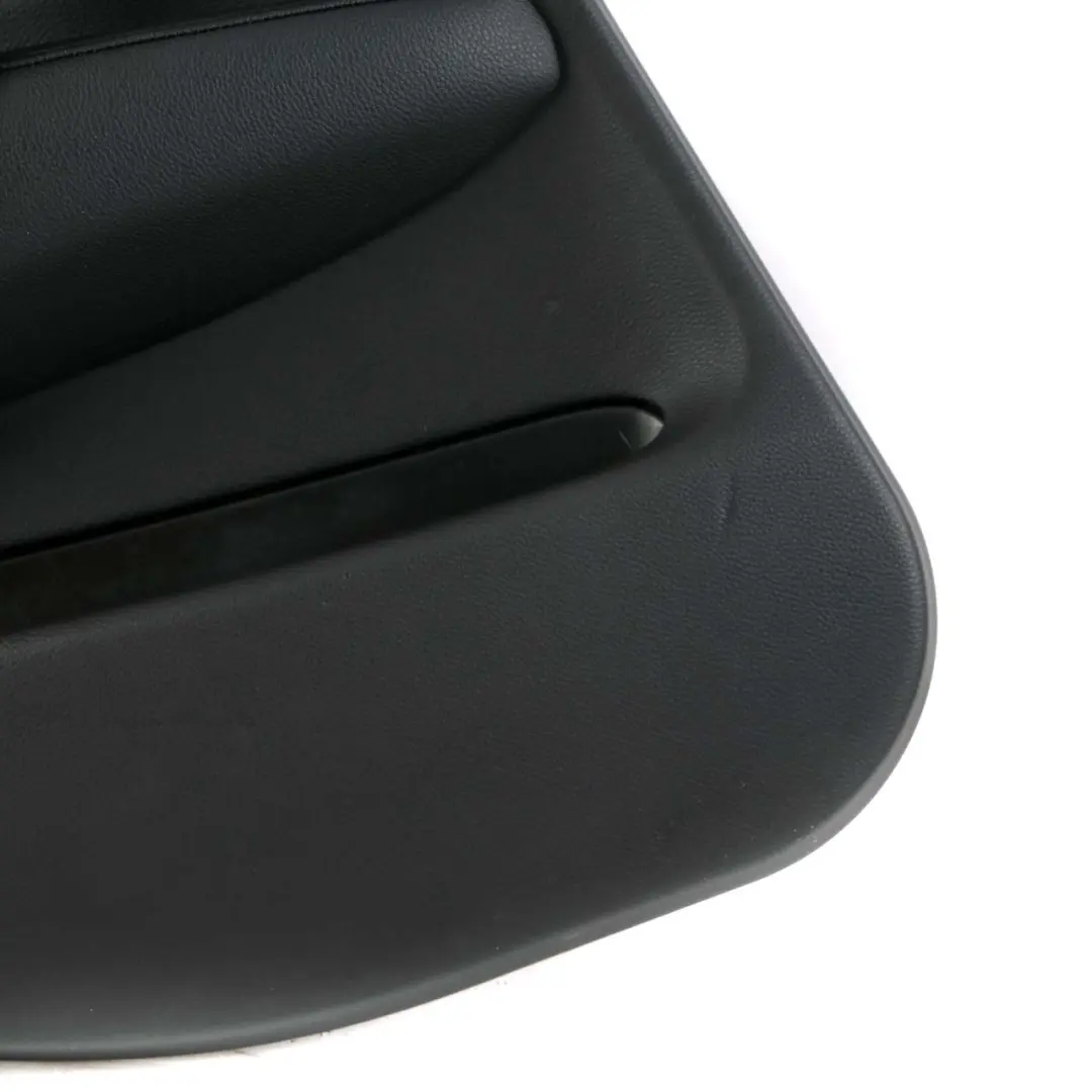 Left N/S Door Card Trim Panel Fabric Red Cranberry-Red para BMW E87 LCI Rear con número de pieza 9121197 BMW E87 LCI Rear Left N/S Door Card Trim Panel Fabric Red Cranberry-Red - SKU 9121197 - Número de pieza 9121197