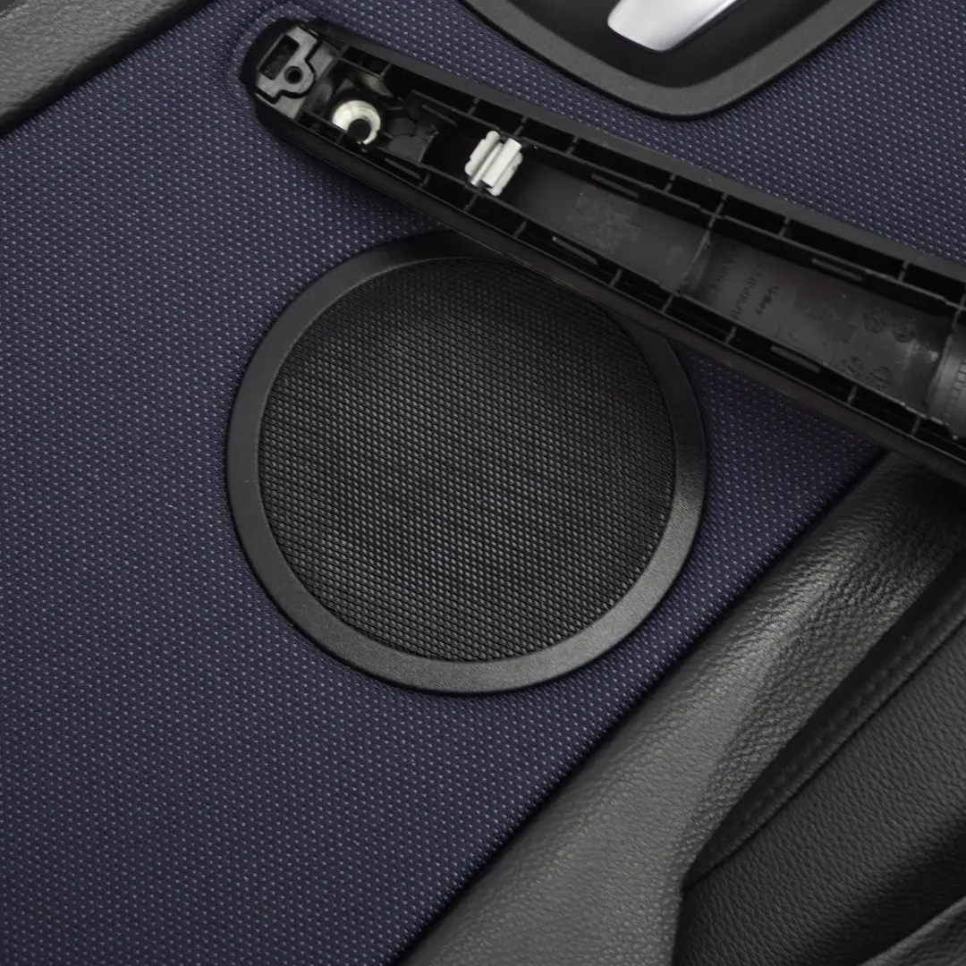 Revetement de Porte avant a Droite Tissu Network Bleu Monaco pour BMW 1 E81 E82 à propos du numéro de pièce 9121236 BMW 1 E81 E82 Revetement de Porte avant a Droite Tissu Network Bleu Monaco - SKU 9121236 - Numéro de pièce 9121236