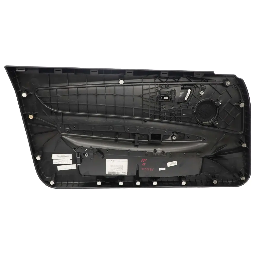 BMW E81 E82 Puerta Delantera Derecha Forro Tarjeta Tela Red Monaco Azul - SKU 9121236 - Número de pieza 9121236