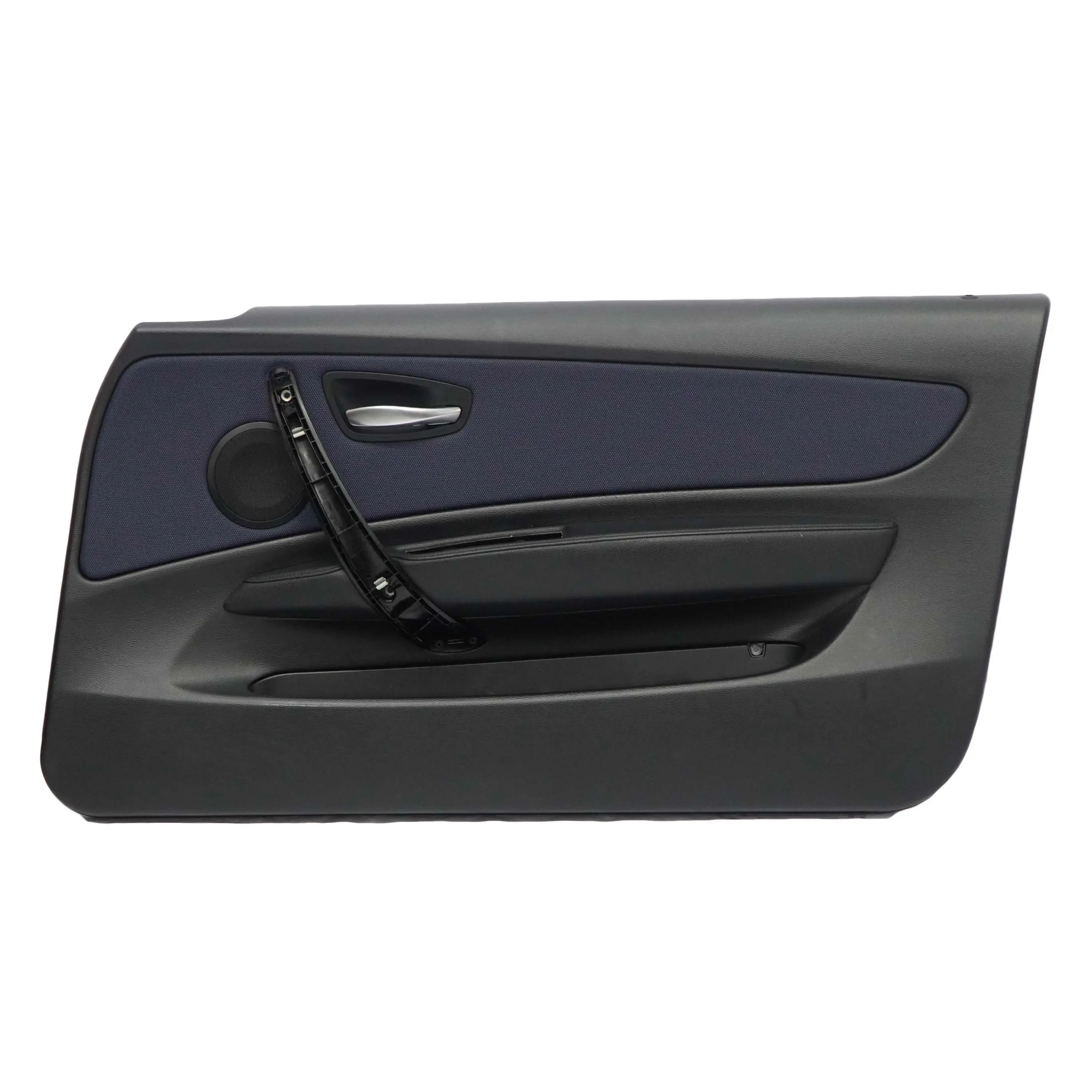 BMW 1 E81 E82 Revetement de Porte avant a Droite Tissu Network Bleu Monaco