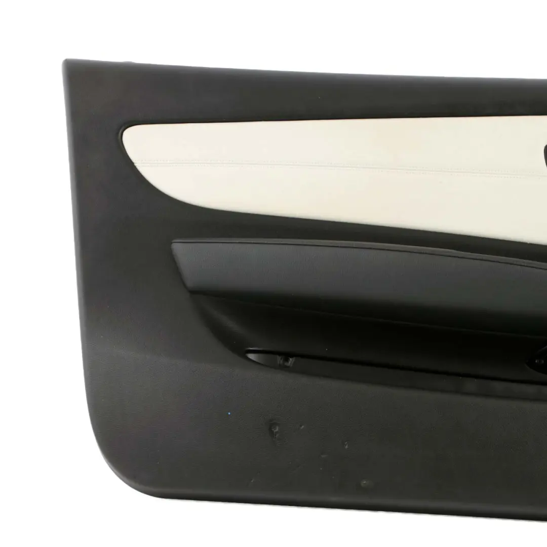 BMW E81 E82 Door Card Front Left N/S Trim Panel Leather Boston Lemon - SKU 9121257-2 - Part number 9121257