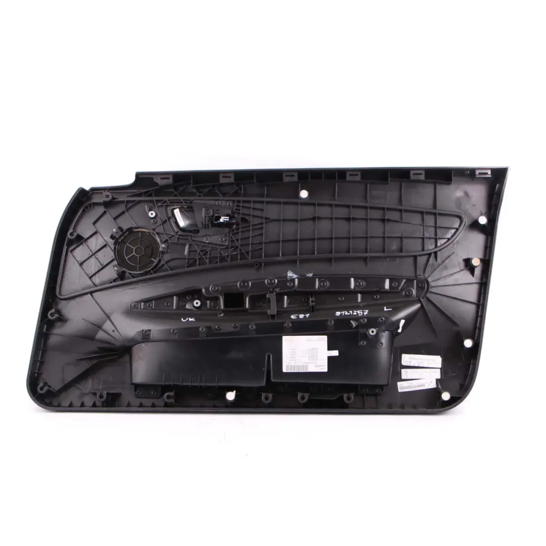 BMW E81 E82 Door Card Front Left N/S Trim Panel Leather Boston Lemon - SKU 9121257-2 - Part number 9121257