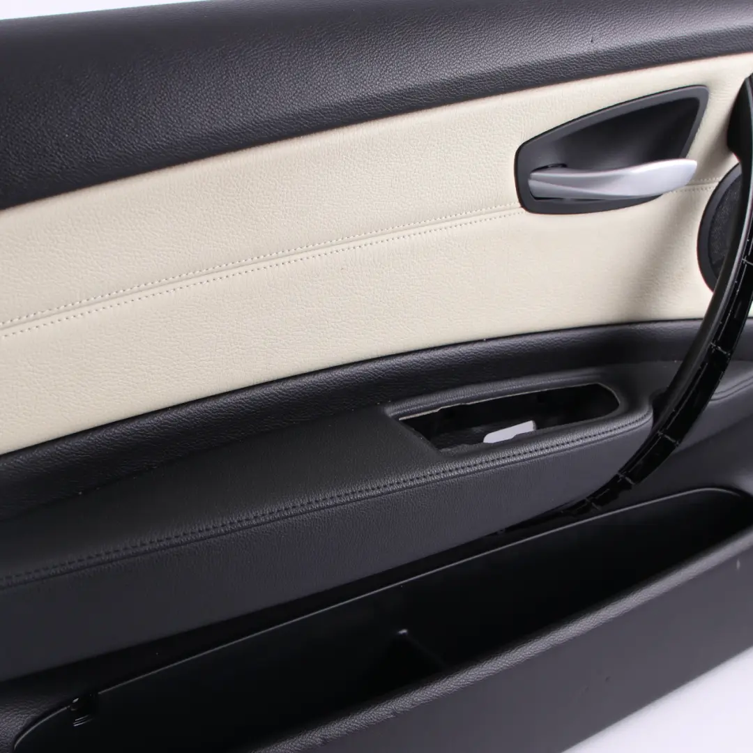 Door Card Front Left N/S Trim Panel Leather Boston Lemon to BMW E81 E82 with Part number 9121257 BMW E81 E82 Door Card Front Left N/S Trim Panel Leather Boston Lemon - SKU 9121257-2 - Part number 9121257