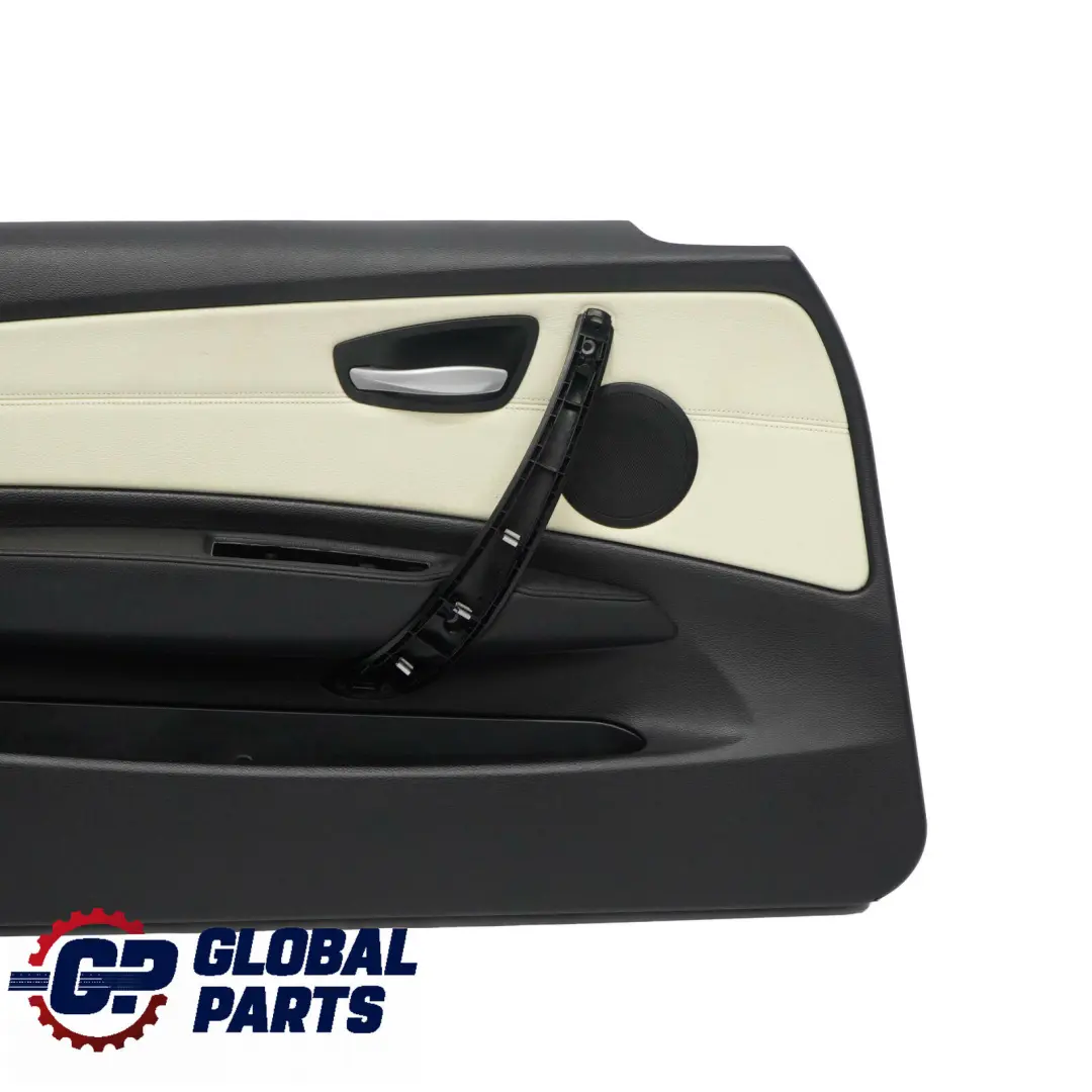 BMW E81 Tapicerka boczek drzwi lewy skóra Lemon - SKU 9121257 - Numer Części 9121257