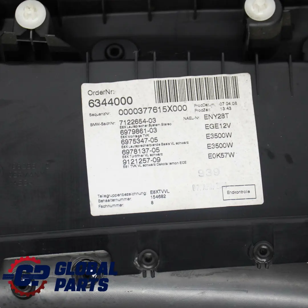 BMW E81 E82 Pannello Porta Davanti SX Boston Pelle Lemon - SKU 9121257 - Numero di parte 9121257