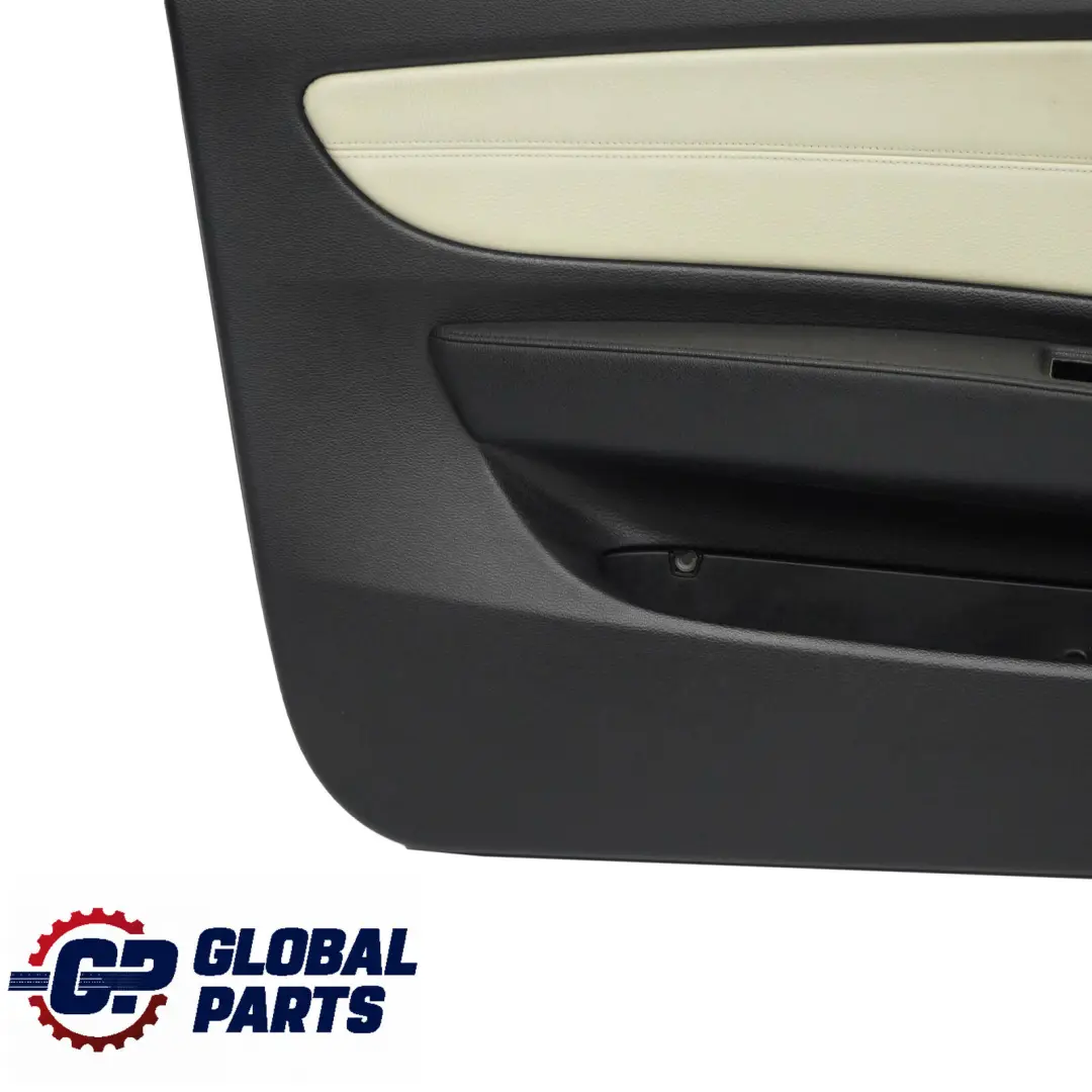 Front Left N/S Door Card Trim Panel Leather Lemon to BMW 1 Series E81 E82 with Part number 9121257 BMW 1 Series E81 E82 Front Left N/S Door Card Trim Panel Leather Lemon - SKU 9121257 - Part number 9121257