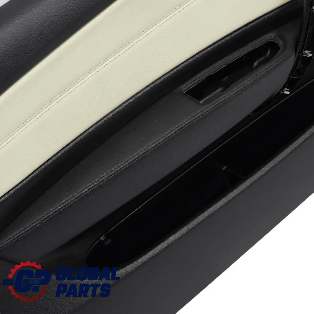 BMW E81 Tapicerka boczek drzwi lewy skóra Lemon - SKU 9121257 - Numer Części 9121257