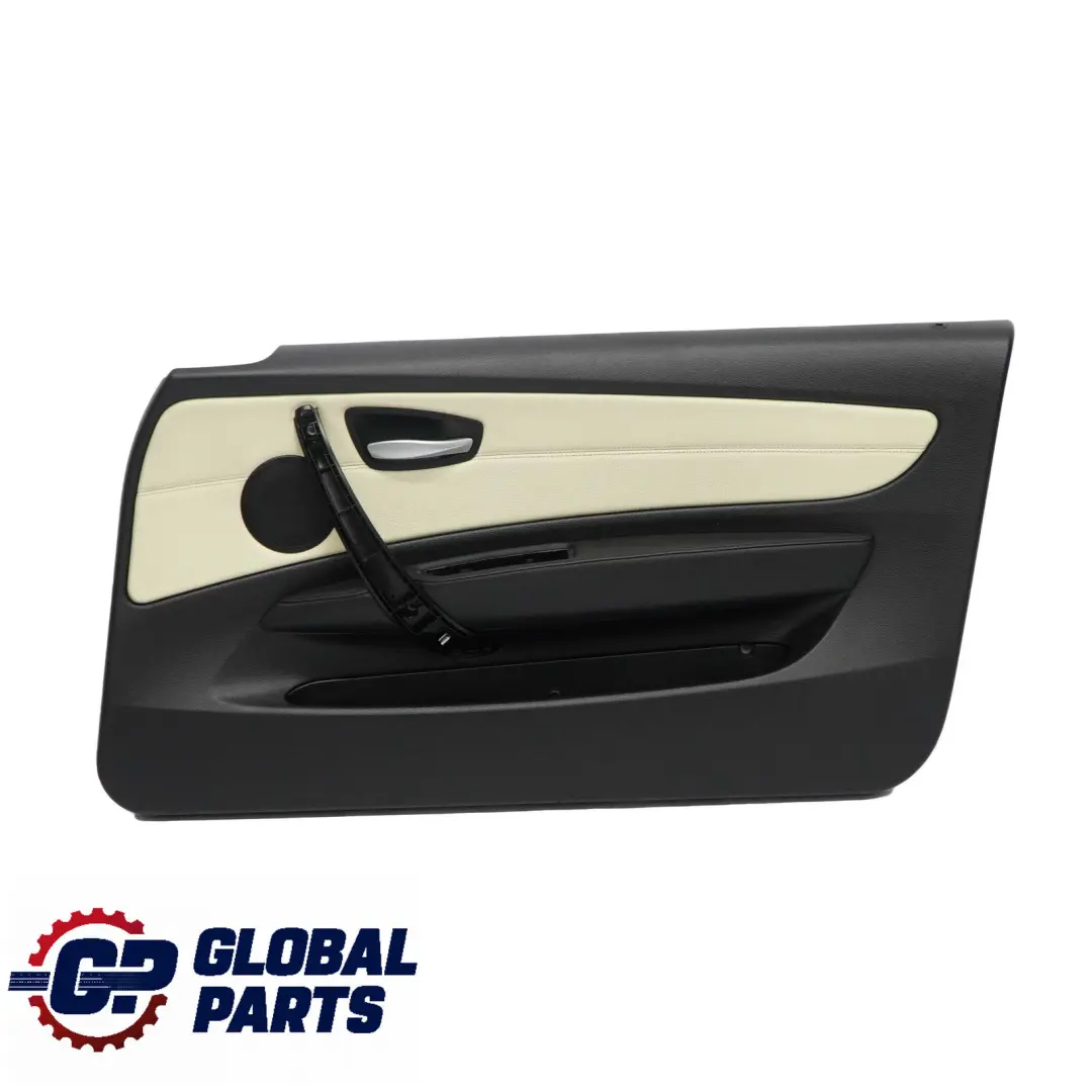 Front Right O/S Door Card Trim Panel Leather Lemon to BMW 1 Series E81 E82 with Part number 9121258 BMW 1 Series E81 E82 Front Right O/S Door Card Trim Panel Leather Lemon - SKU 9121258 - Part number 9121258