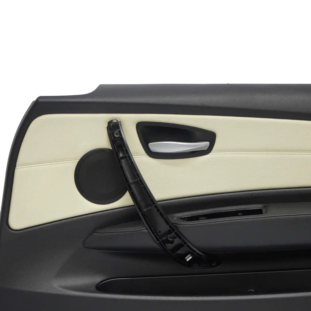 BMW 1 Reihe E81 E82 Türverkleidung Vorn Rechts Boston Leder Lemon - SKU 9121258 - Teilenummer 9121258