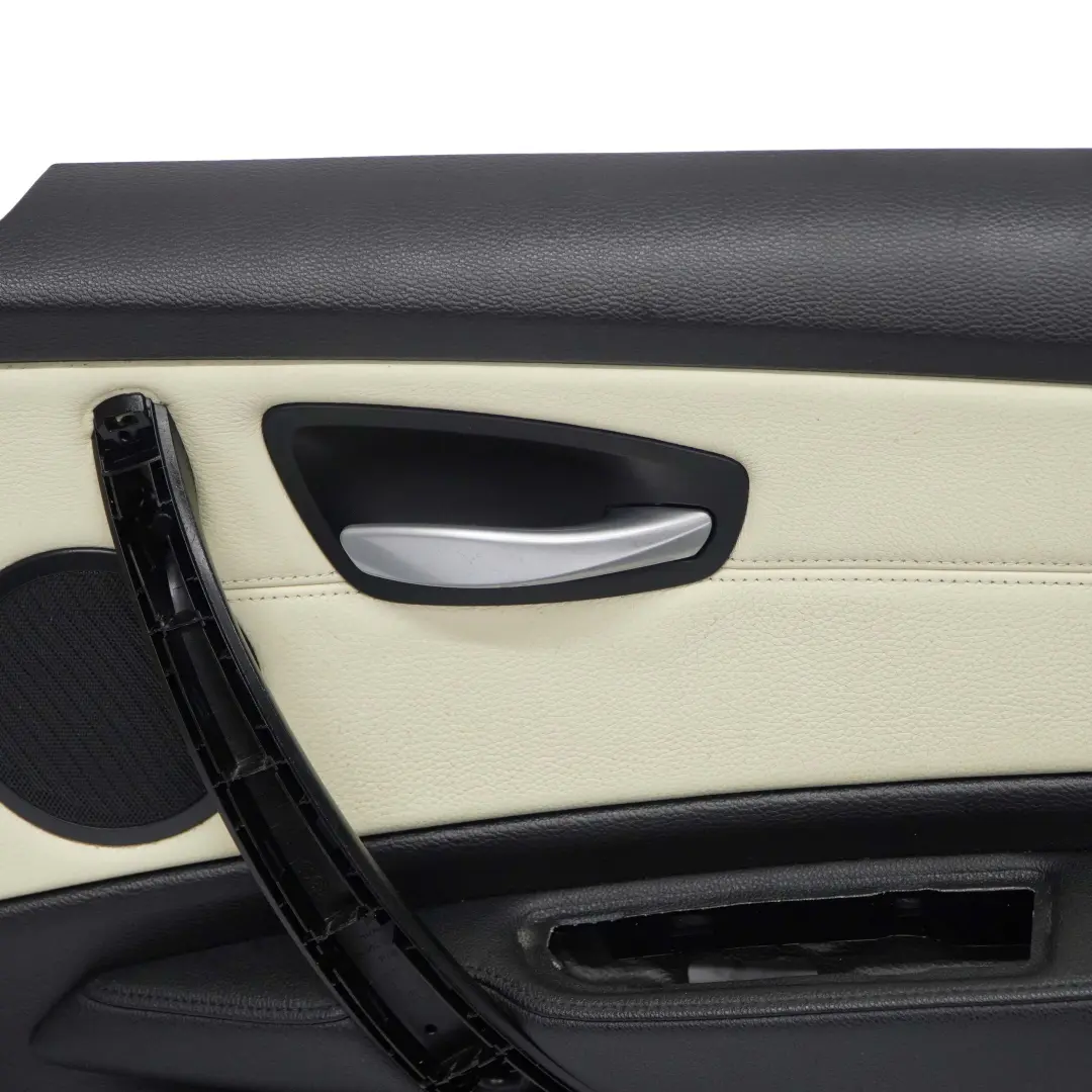 BMW 1 Reihe E81 E82 Türverkleidung Vorn Rechts Boston Leder Lemon - SKU 9121258 - Teilenummer 9121258