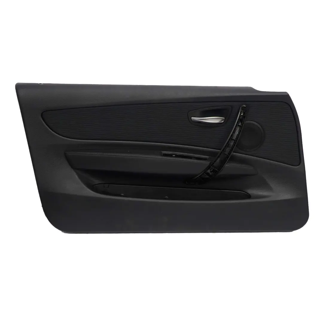 Door Card Front Left Trim Panel Cloth Elektra Anthracite para BMW E88 Cabrio con número de pieza 9121271 BMW E88 Cabrio Door Card Front Left Trim Panel Cloth Elektra Anthracite - SKU 9121271 - Número de pieza 9121271
