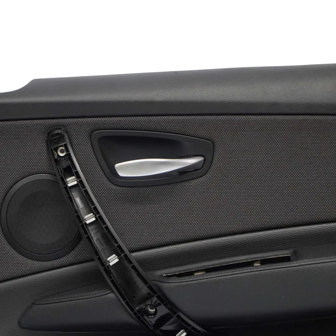BMW E88 Vorne Rechts Panel Tür karte Stoff Anthrazit - SKU 9121274 - Teilenummer 9121274