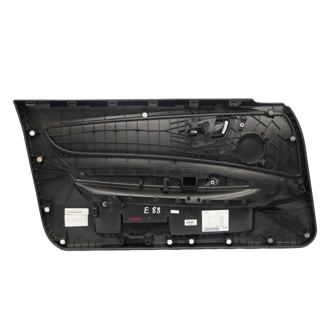 BMW E88 Front Right O/S Trim Panel Door Card Cloth Fabric Anthracite - SKU 9121274 - Part number 9121274