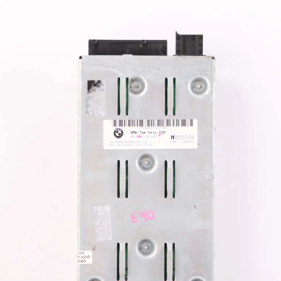 Amplifier Unit BMW E87 E90 E91 Top Hifi System Harman Becker Control to with Part number 9121635 Amplifier Unit BMW E87 E90 E91 Top Hifi System Harman Becker Control - SKU 9121635 - Part number 9121635