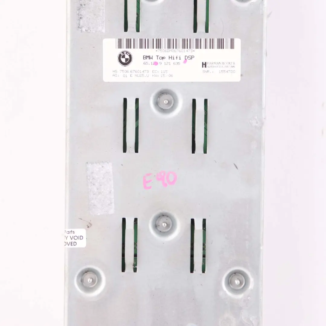  Amplifier Unit BMW E87 E90 E91 Top Hifi System Harman Becker Control - SKU 9121635 - Part number 9121635