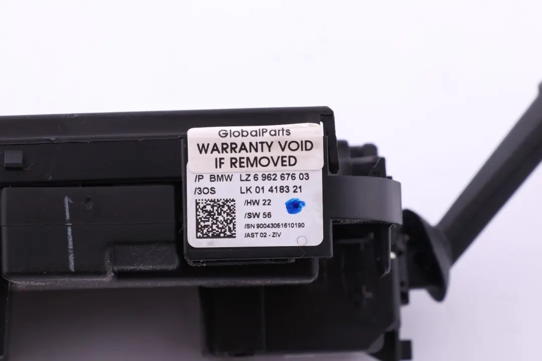 Panel Interruptores Columna Dirección Palanca Crucero para BMW Z4 E89 E90 E92 con número de pieza 9123049 BMW Z4 E89 E90 E92 Panel Interruptores Columna Dirección Palanca Crucero - SKU 9121901 - Número de pieza 9123049