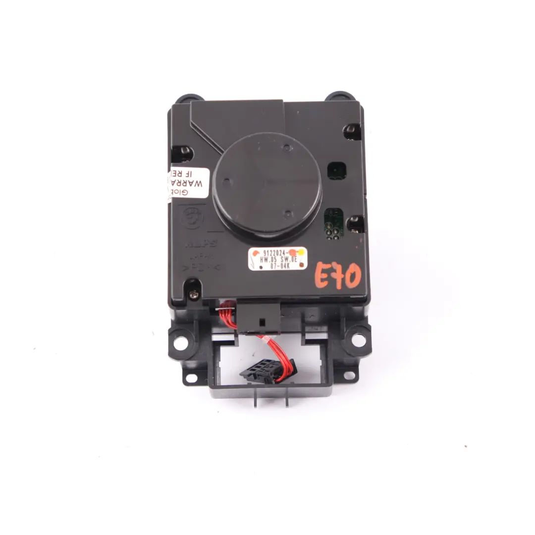 iDrive Controller BMW E70 E71 Geräteknopf Schalter Radio Navi-Menü-Taste pour à propos du numéro de pièce 9122024 iDrive Controller BMW E70 E71 Geräteknopf Schalter Radio Navi-Menü-Taste - SKU 9122024 - Numéro de pièce 9122024