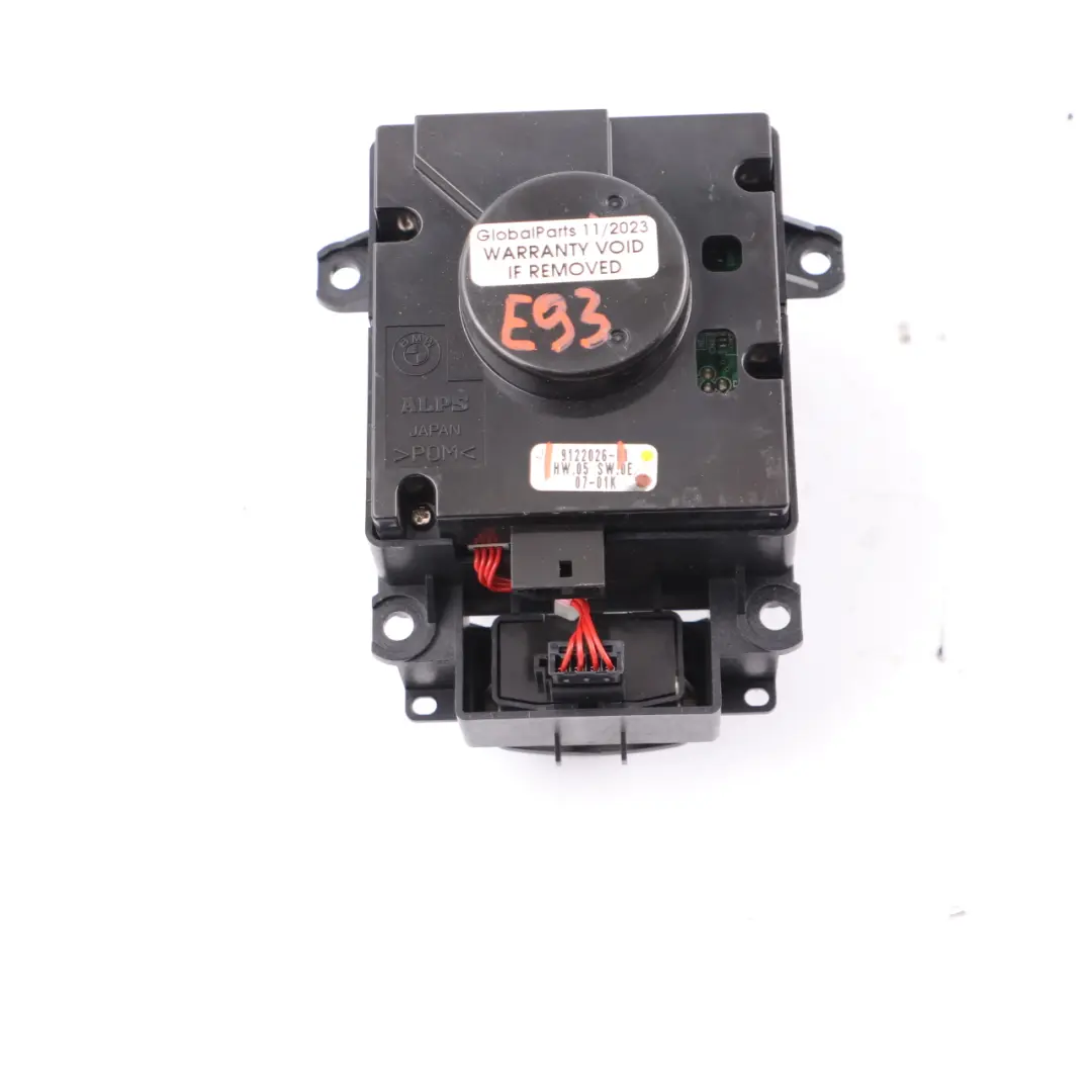  iDRIVE Steuergerät BMW E81 E87 E90 E91 E92 Einheit Knopfschalter 9125348 - SKU 9122026 - Teilenummer 9122026