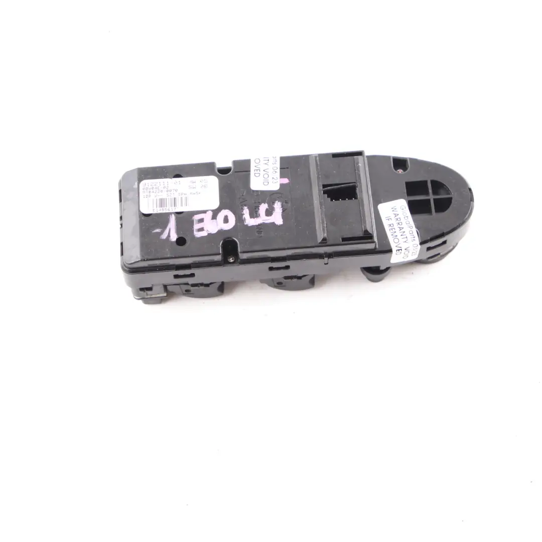 Driver Side Electric Window Lifter Control Switch Button to BMW E60 E61 LCI with Part number 9122111 BMW E60 E61 LCI Driver Side Electric Window Lifter Control Switch Button - SKU 9122111-1 - Part number 9122111