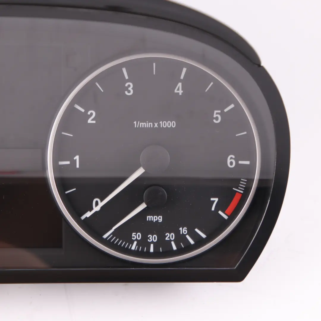 Instrument Cluster Speedo Clocks Control Unit Petrol to BMW E84 E90 E91 E92 with Part number 9122595 BMW E84 E90 E91 E92 Instrument Cluster Speedo Clocks Control Unit Petrol - SKU 9122595-1 - Part number 9122595