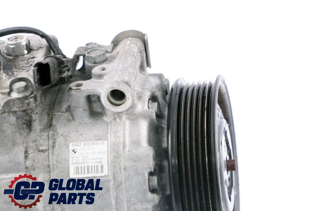 A/C Air Condition Compressor Pump to BMW E81 E87 E90 E91 E92 E93 with Part number 9122618 BMW E81 E87 E90 E91 E92 E93 A/C Air Condition Compressor Pump - SKU 9122618 - Part number 9122618