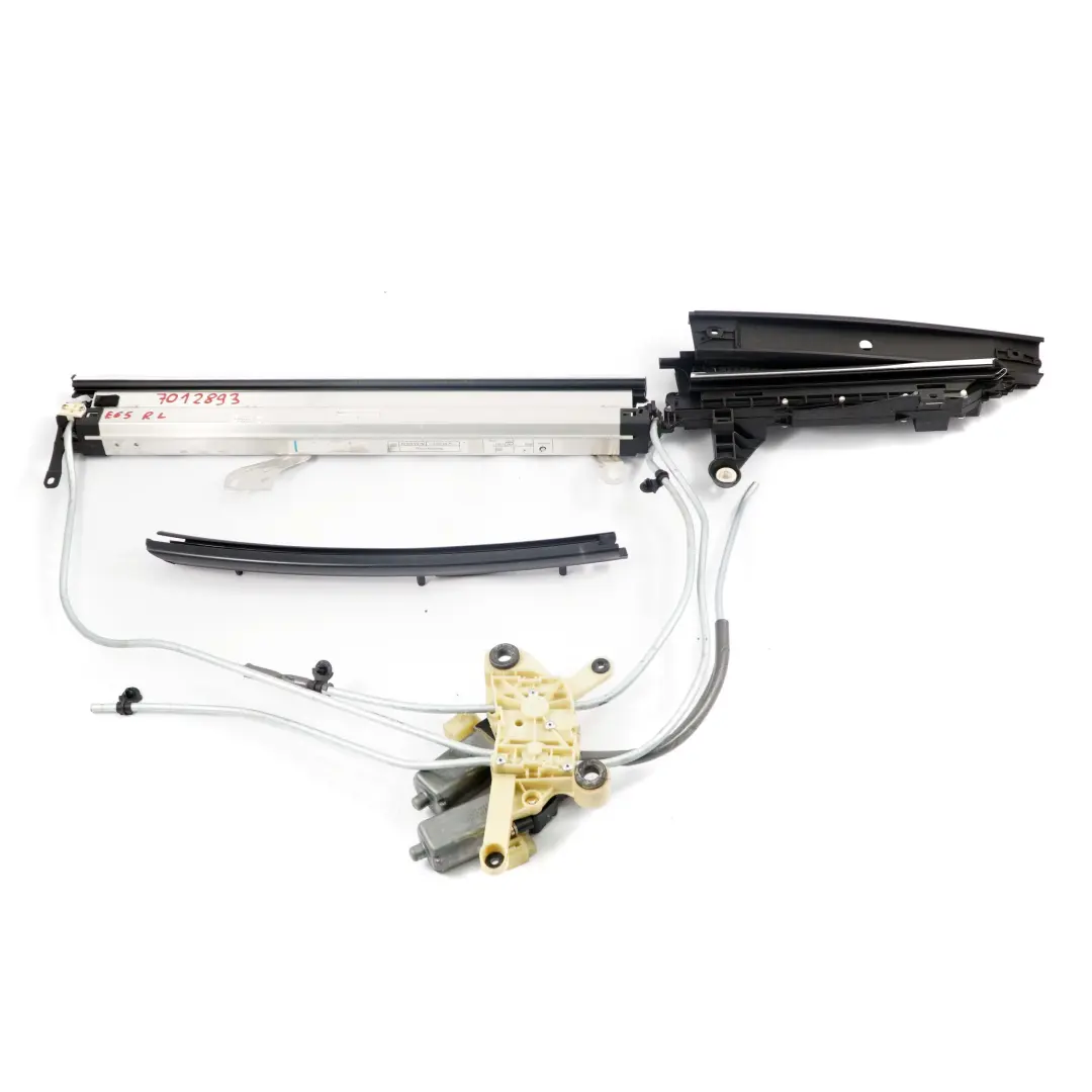 BMW E65 Rear Door Card Window Sun Blind Roller Anthracit Left N/S 7012893 - SKU 9122631 - Part number 9122631