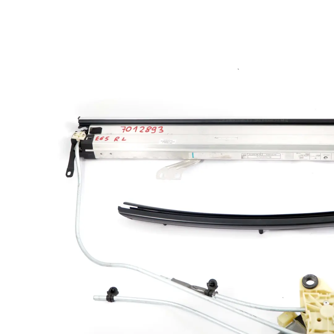 BMW E65 Posteriore Sinistra Parasole Pannello Copertura Antracite 7012893 - SKU 9122631 - Numero di parte 9122631