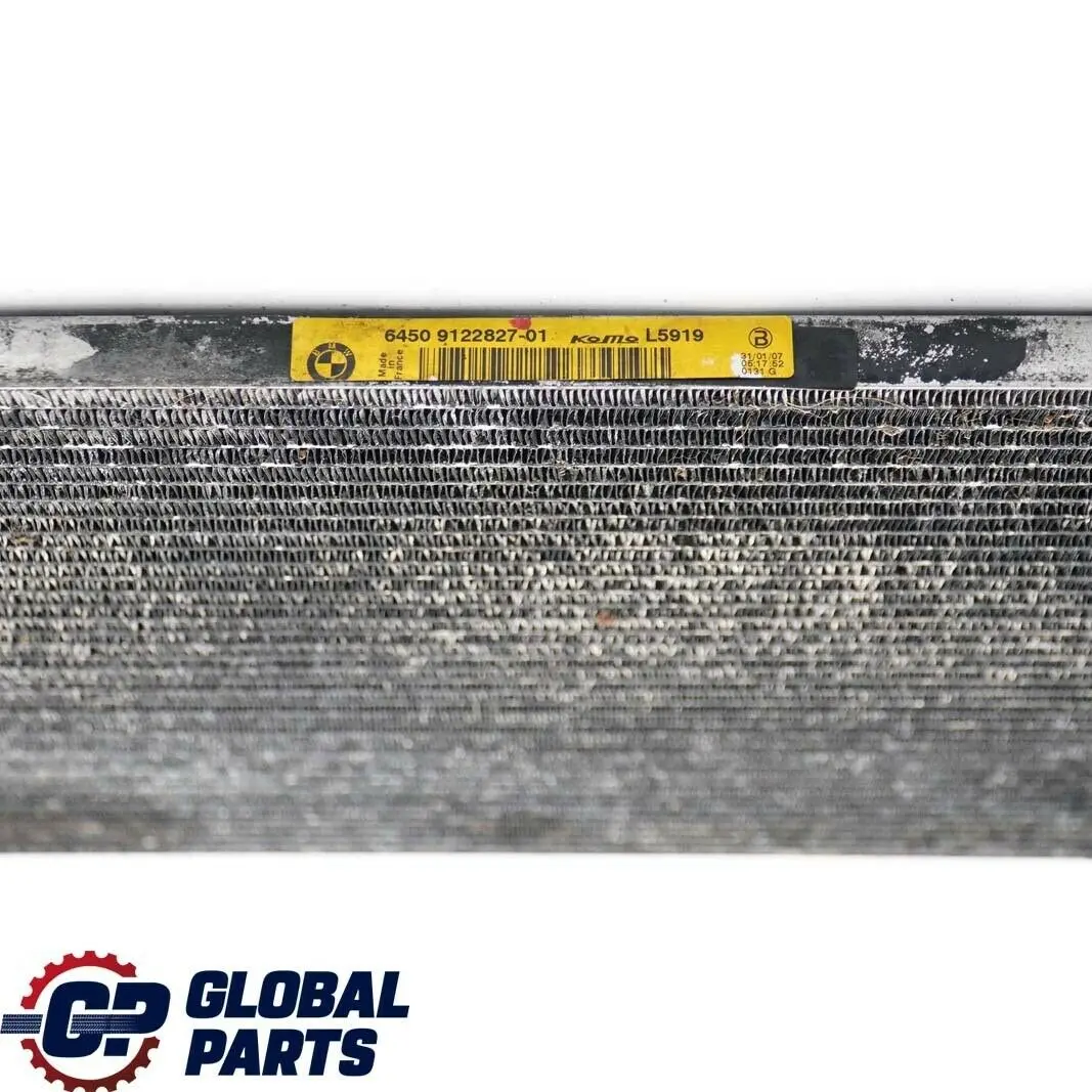 BMW E60 E61 E63 E65 Aire Acondicionado Condensador Radiador con Secador - SKU 9122827 - Número de pieza 9122827