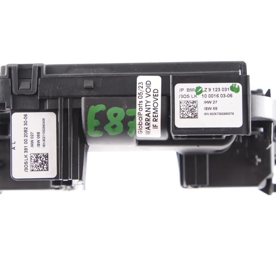 BMW E81 E87 E91 Steering Column Switch Cluster Wiper Stalk Slip Unit - SKU 9123031 - Part number 9123031