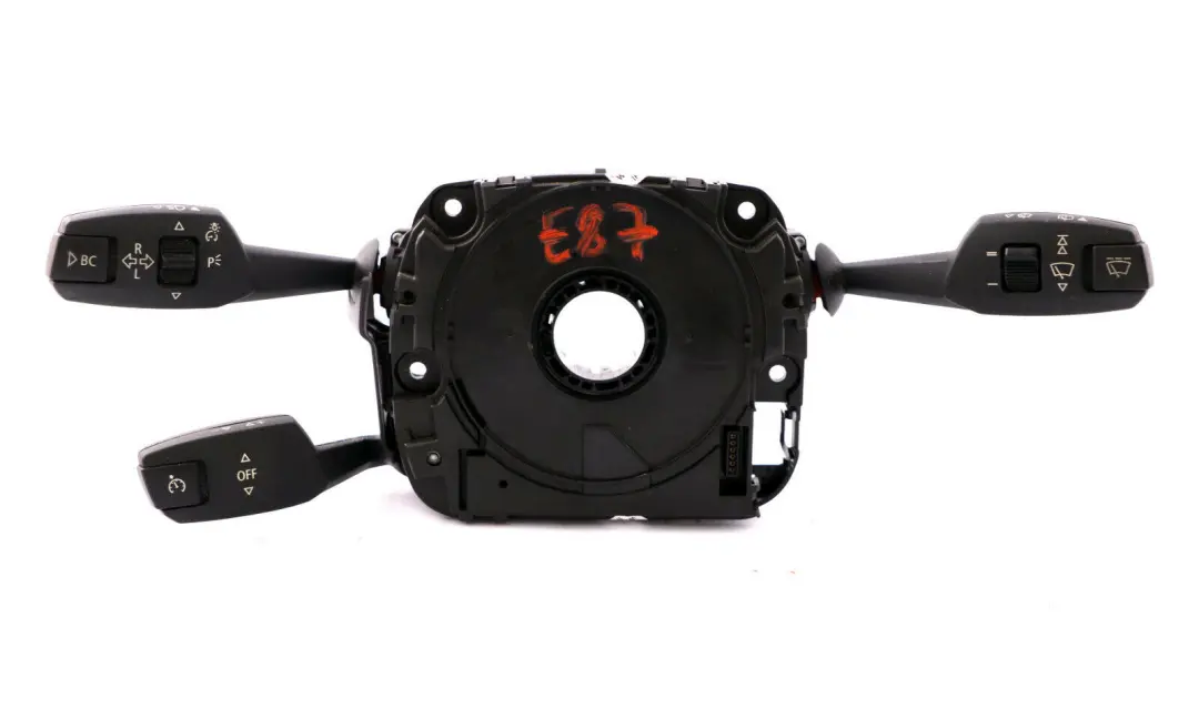 Switch Cluster BMW E81 E87 E91 Cruise Control Stalk Unit to with Part number 9123042 Switch Cluster BMW E81 E87 E91 Cruise Control Stalk Unit - SKU 9123042 - Part number 9123042