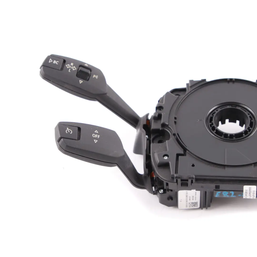 Steering Column Switch BMW E87 E81 E91 LCI Cluster Wiper Stalk to with Part number 9123043 Steering Column Switch BMW E87 E81 E91 LCI Cluster Wiper Stalk - SKU 9123043-1 - Part number 9123043