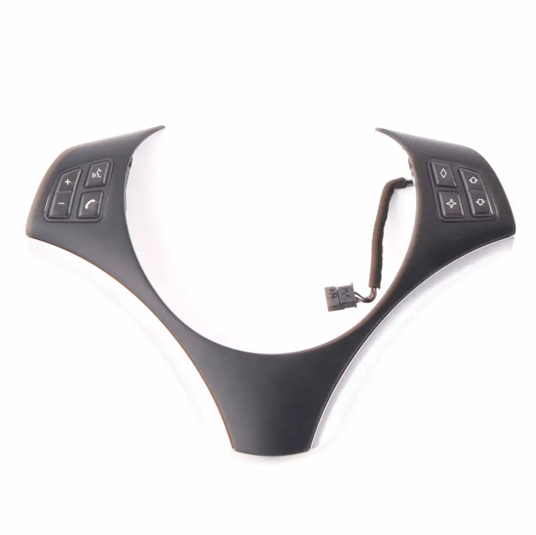 BMW E87 E90 E91 Revetement Volant Multifonctions Interrupteur Noir - SKU 9123289 - Numéro de pièce 9123289