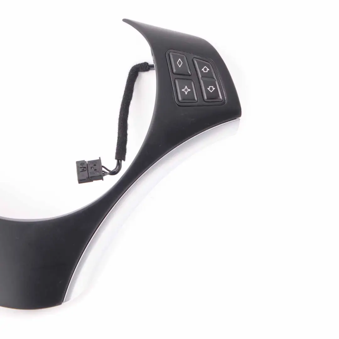 BMW E87 E90 E91 Revetement Volant Multifonctions Interrupteur Noir - SKU 9123289 - Numéro de pièce 9123289