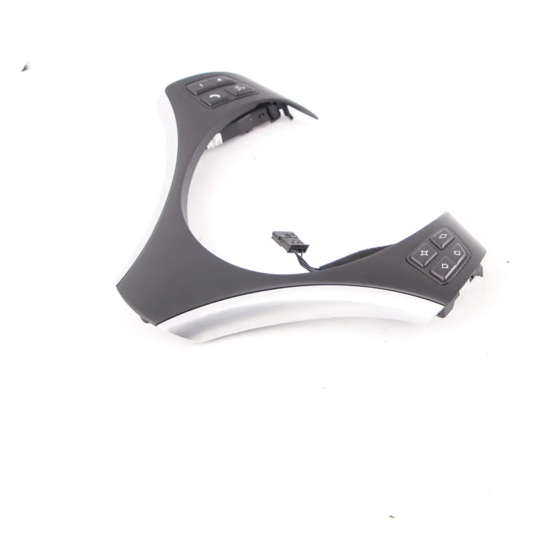 BMW E87 E90 E91 Multifunction Switch Steering Wheel Black Trim Chrome - SKU 9123289 - Part number 9123289