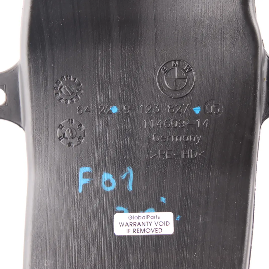 duct BMW F01 F02 B-Pillar Air Channel Vent Column Outer Left N/S to Air with Part number 9123827 Air duct BMW F01 F02 B-Pillar Air Channel Vent Column Outer Left N/S - SKU 9123827 - Part number 9123827