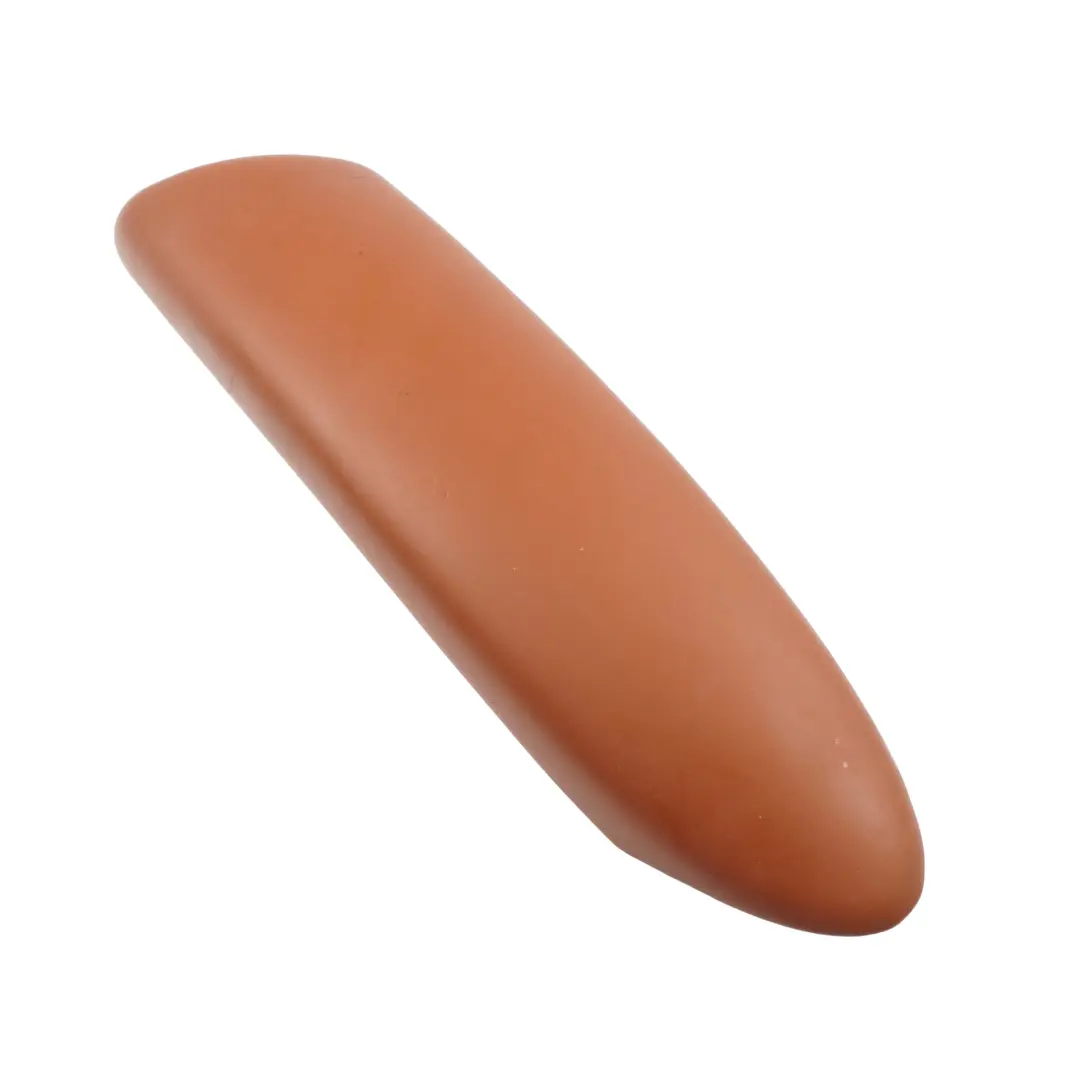 Armrest Door Cover Left Panel N/S Leather Malt Brown to Mini R52 Cabrio with Part number 9124117 Mini R52 Cabrio Armrest Door Cover Left Panel N/S Leather Malt Brown - SKU 9124117 - Part number 9124117