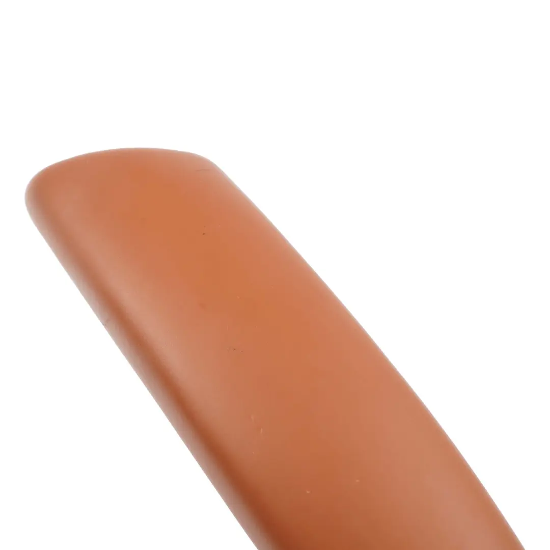 Mini R52 Cabrio Armrest Door Cover Left Panel N/S Leather Malt Brown - SKU 9124117 - Part number 9124117