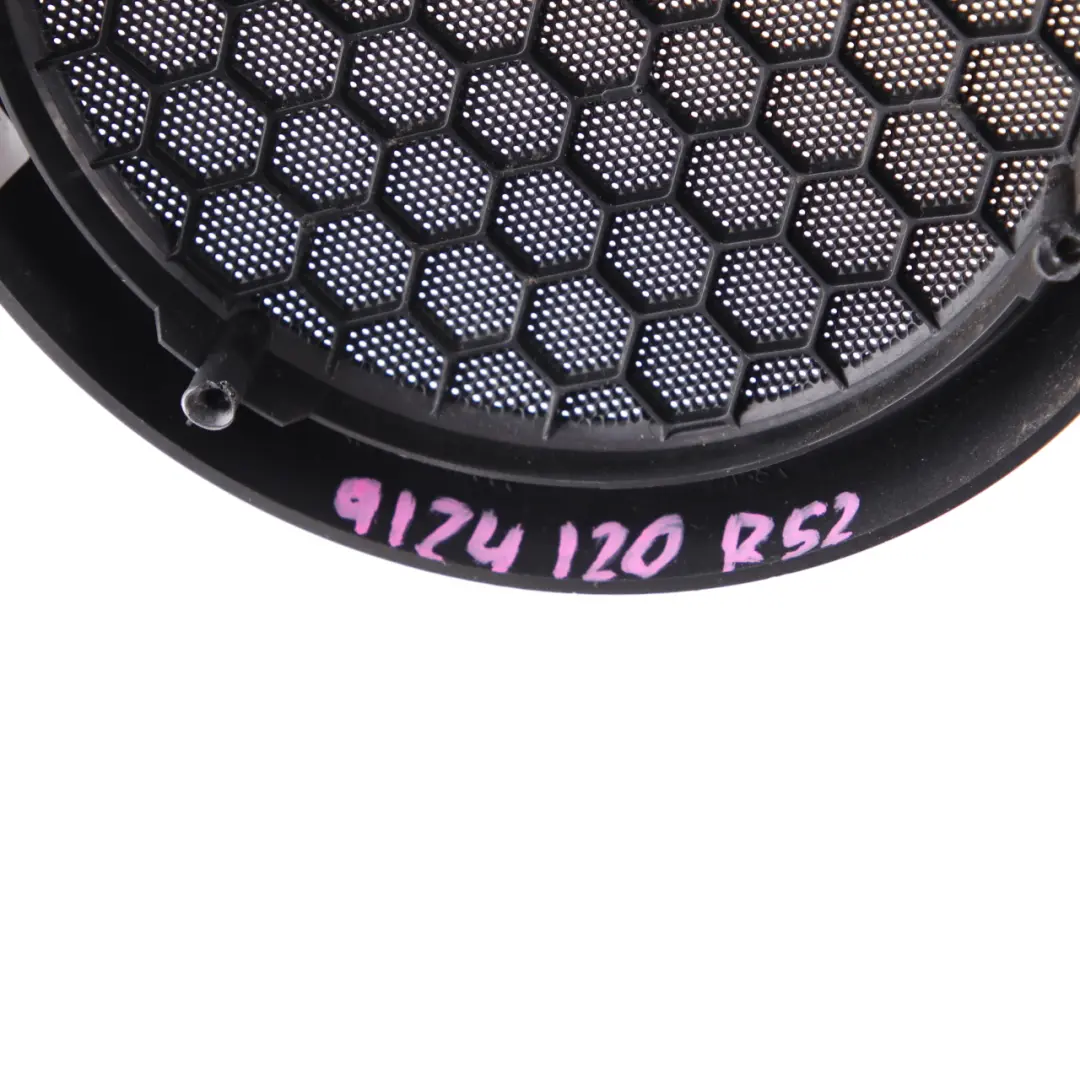  Loudspeaker Cover Mini R52 Cabrio Door Trim Lower Left Right Grid Gun Metal Grey - SKU 9124120 - Part number 9124120