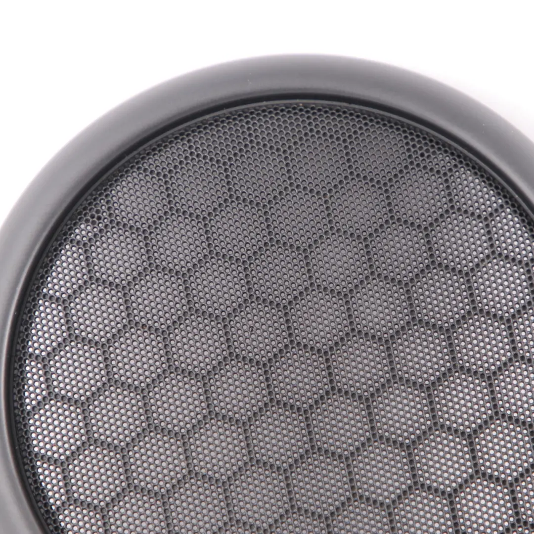  Cache haut parleur Mini R52 Cabrio Garniture Grille inférieure droite Gris métal - SKU 9124120 - Numéro de pièce 9124120