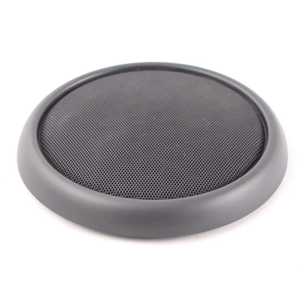  Cache haut parleur Mini R52 Cabrio Garniture Grille inférieure droite Gris métal - SKU 9124120 - Numéro de pièce 9124120