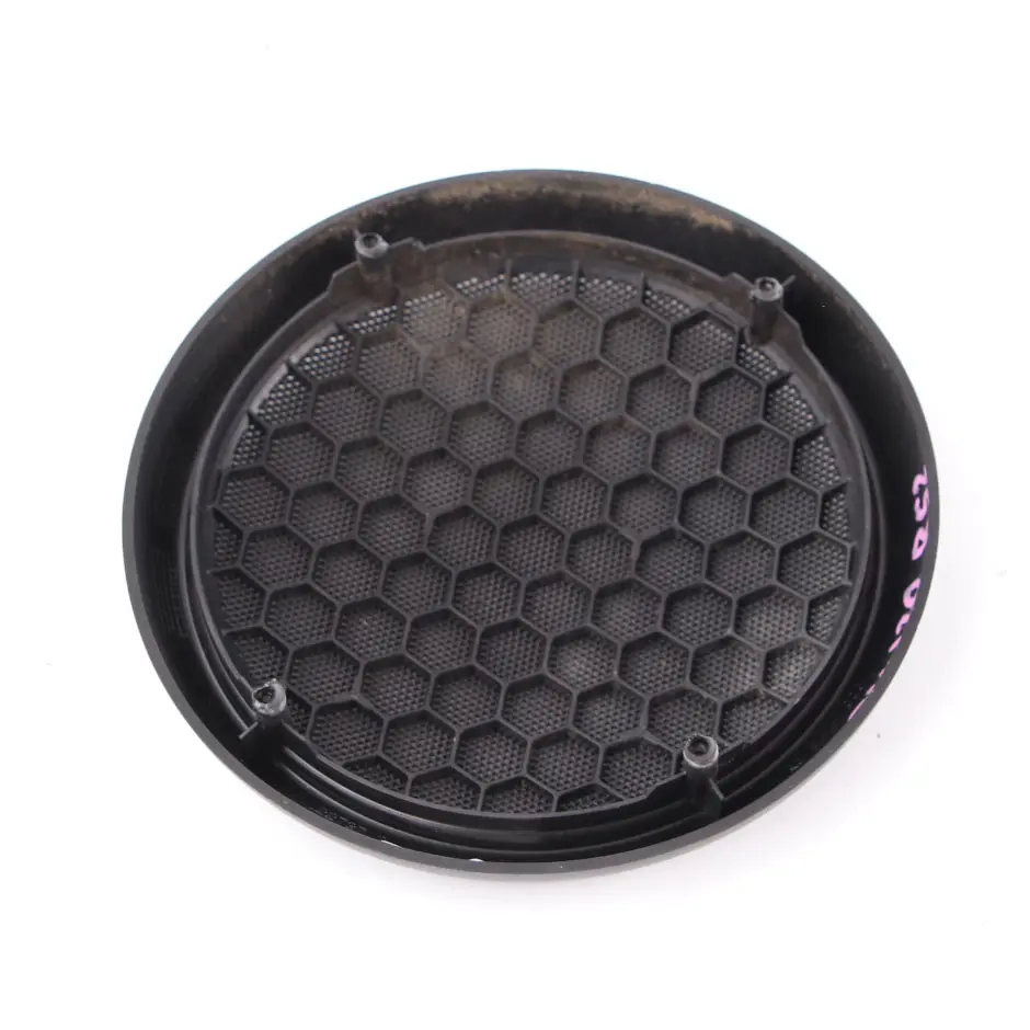  Cache haut parleur Mini R52 Cabrio Garniture Grille inférieure droite Gris métal - SKU 9124120 - Numéro de pièce 9124120